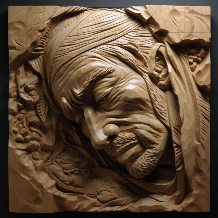 نموذج ثلاثي الأبعاد لآلة CNC 3D Art 